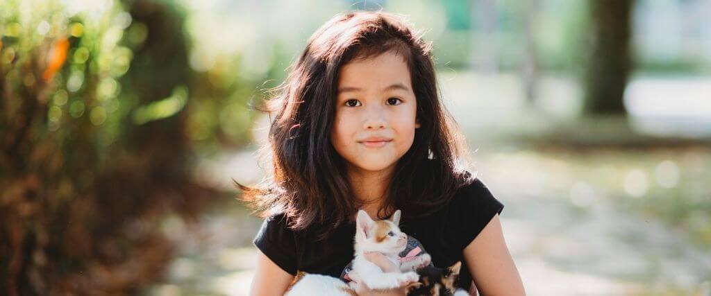How to Help Kids and Cats Live Together in Peace